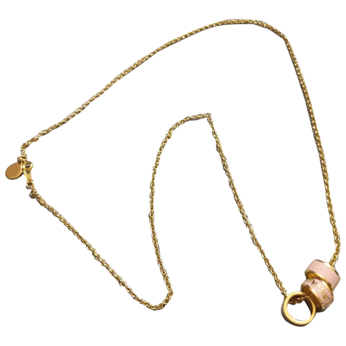 Necklace Marc by Marc Jacobs Pink in 
